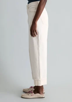 Jeans Model Tomma wide aus hochwertigem Stretch-Denim