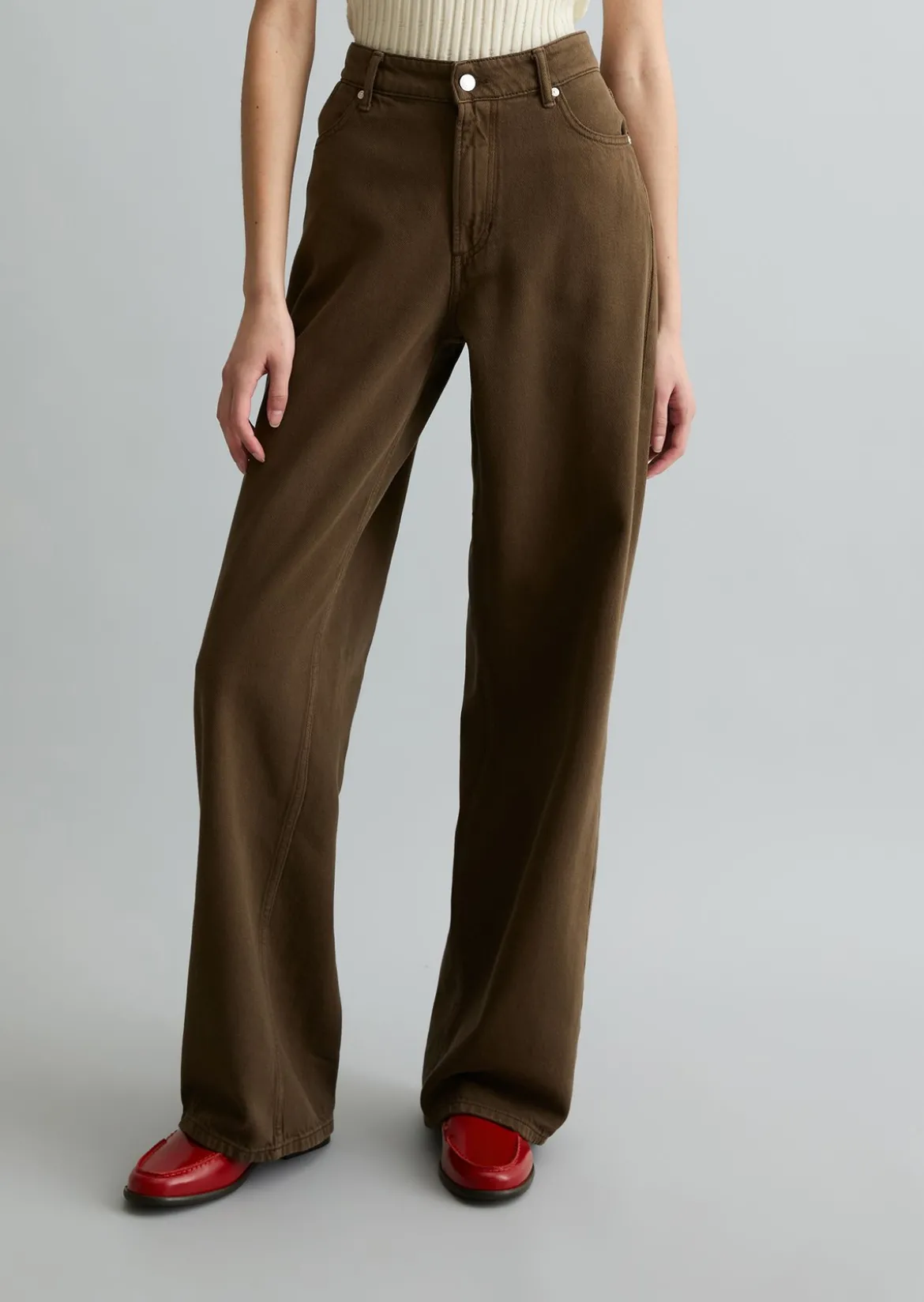 Jeans Model Tomma wide aus Organic Cotton-Lyocell-Modal-Mix