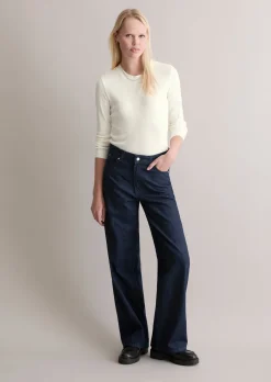 Jeans Model Tomma wide aus Bio-Baumwolle ohne Stretch