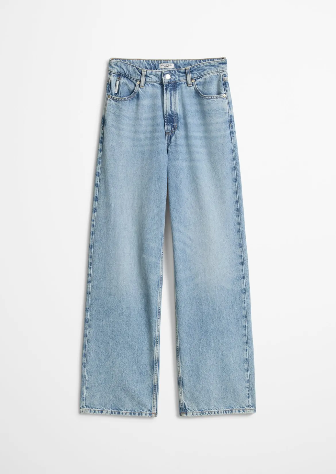 Jeans Model Tomma wide aus leichter Bio-Baumwoll-Qualität