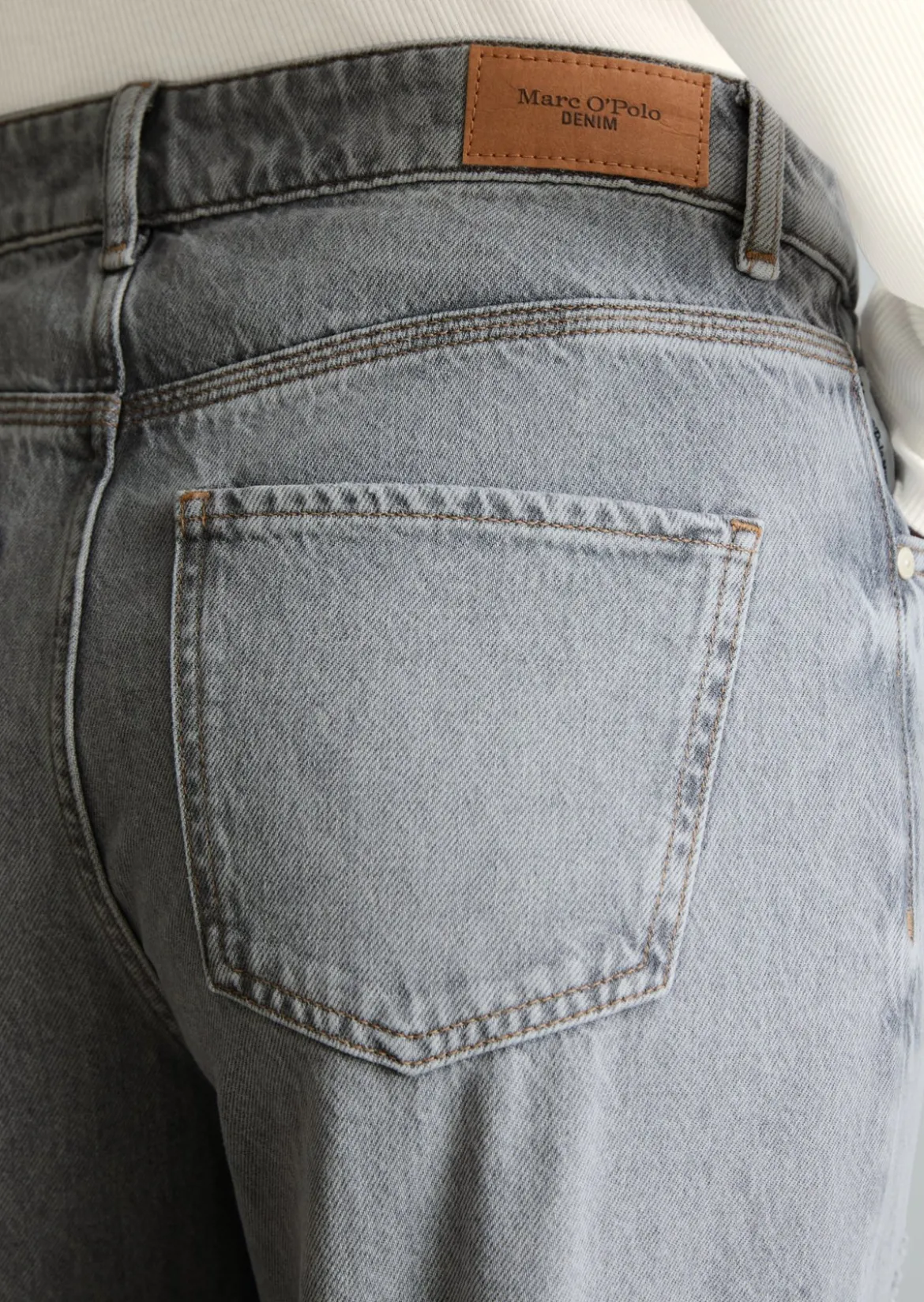 Jeans Model Tomma wide aus Bio-Baumwolle ohne Stretch