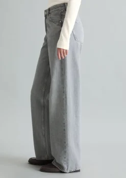 Jeans Model Tomma wide aus Bio-Baumwolle ohne Stretch