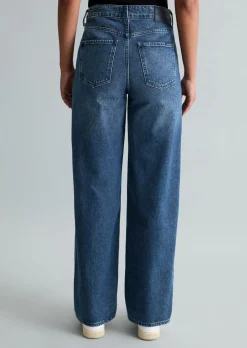 Jeans Model Tomma wide aus Baumwolle ohne Stretch