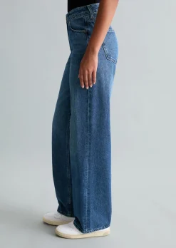 Jeans Model Tomma wide aus Baumwolle ohne Stretch