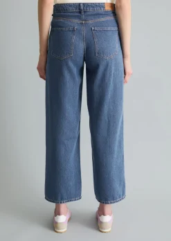 Jeans Model Tomma wide cropped aus Lyocell-Mix ohne Stretch