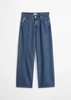 Jeans Model Tomma wide cropped aus Lyocell-Mix ohne Stretch