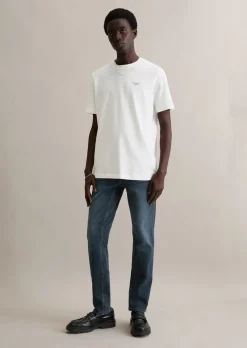 Jeans Model Vidar slim aus hochwertigem Bio-Baumwolle-Mix