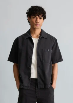 Jeanshemd regular aus Bio-Baumwolle und Lyocell