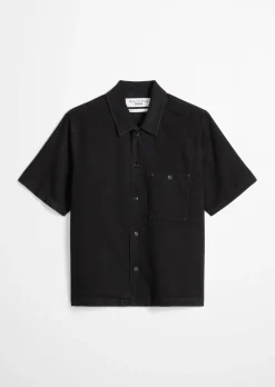 Jeanshemd regular aus Bio-Baumwolle und Lyocell