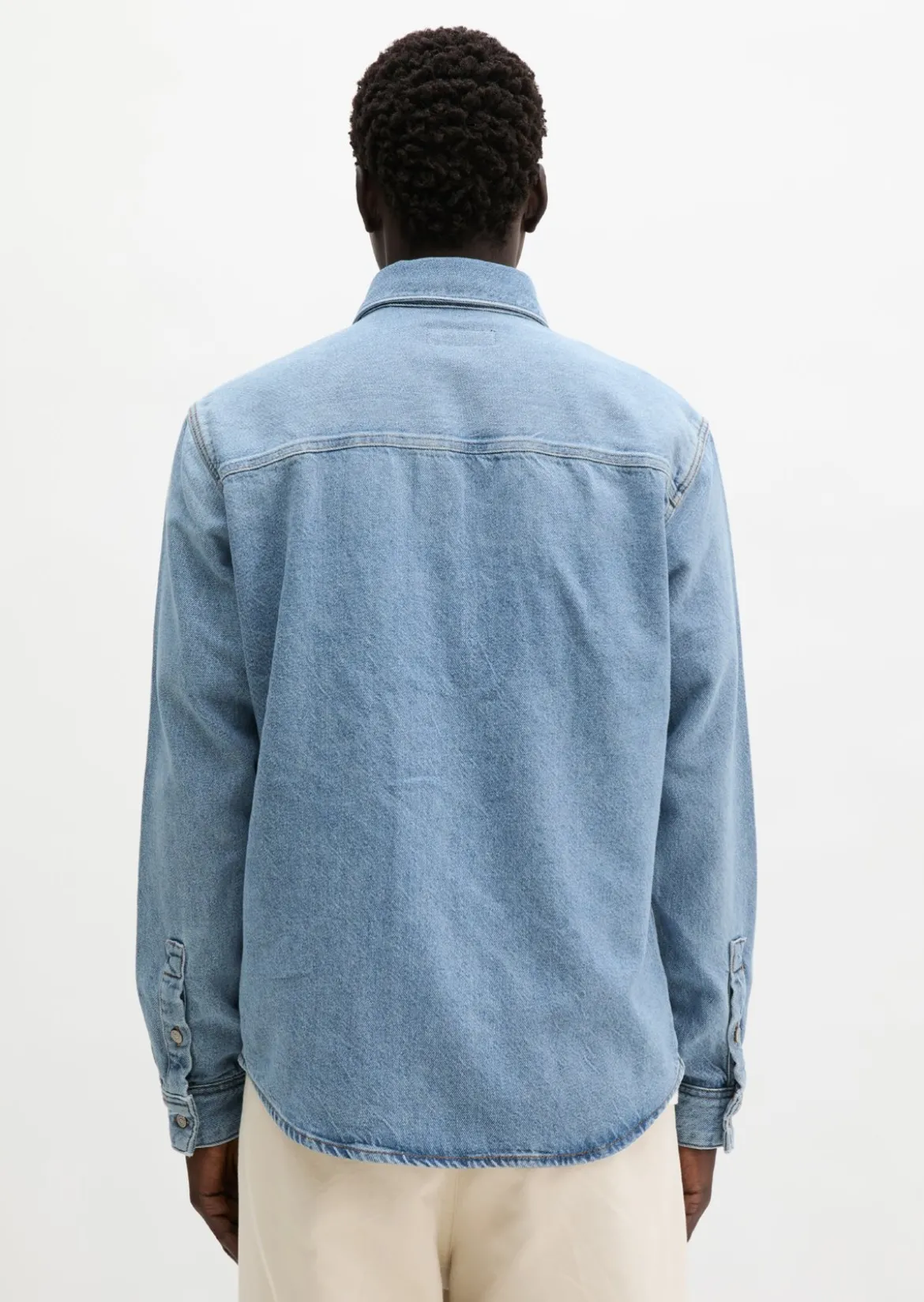 Jeanshemd regular aus leichtem TENCEL™ Lyocell-Denim