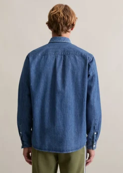 Jeanshemd regular aus reiner Bio-Baumwolle