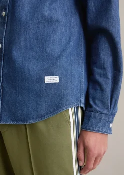 Jeanshemd regular aus reiner Bio-Baumwolle
