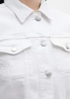 Jeansjacke relaxed aus Organic Cotton-Mix
