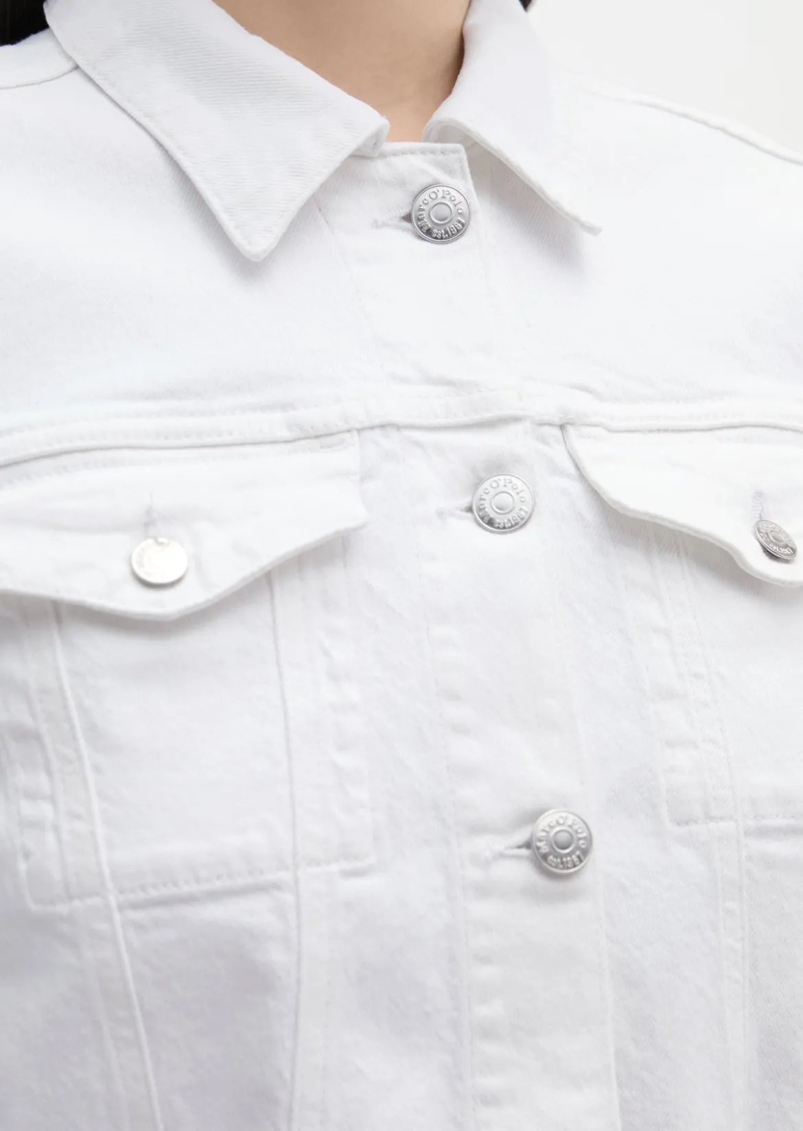 Jeansjacke relaxed aus Organic Cotton-Mix