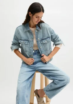 Jeansjacke relaxed aus reinem Organic Cotton