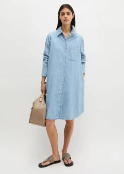 Jeanskleid A-Shape aus fließendem Organic Cotton