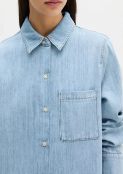 Jeanskleid A-Shape aus fließendem Organic Cotton