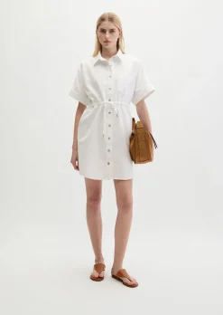Jeanskleid regular aus Organic-Cotton-Lyocell-Mix