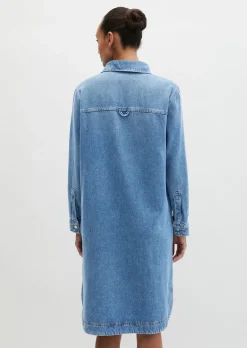 Jeanskleid relaxed aus Baumwolle mit Elasthan