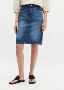 Jeansrock regular aus Organic Cotton-Stretch