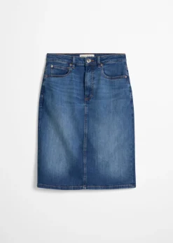 Jeansrock regular aus Organic Cotton-Stretch