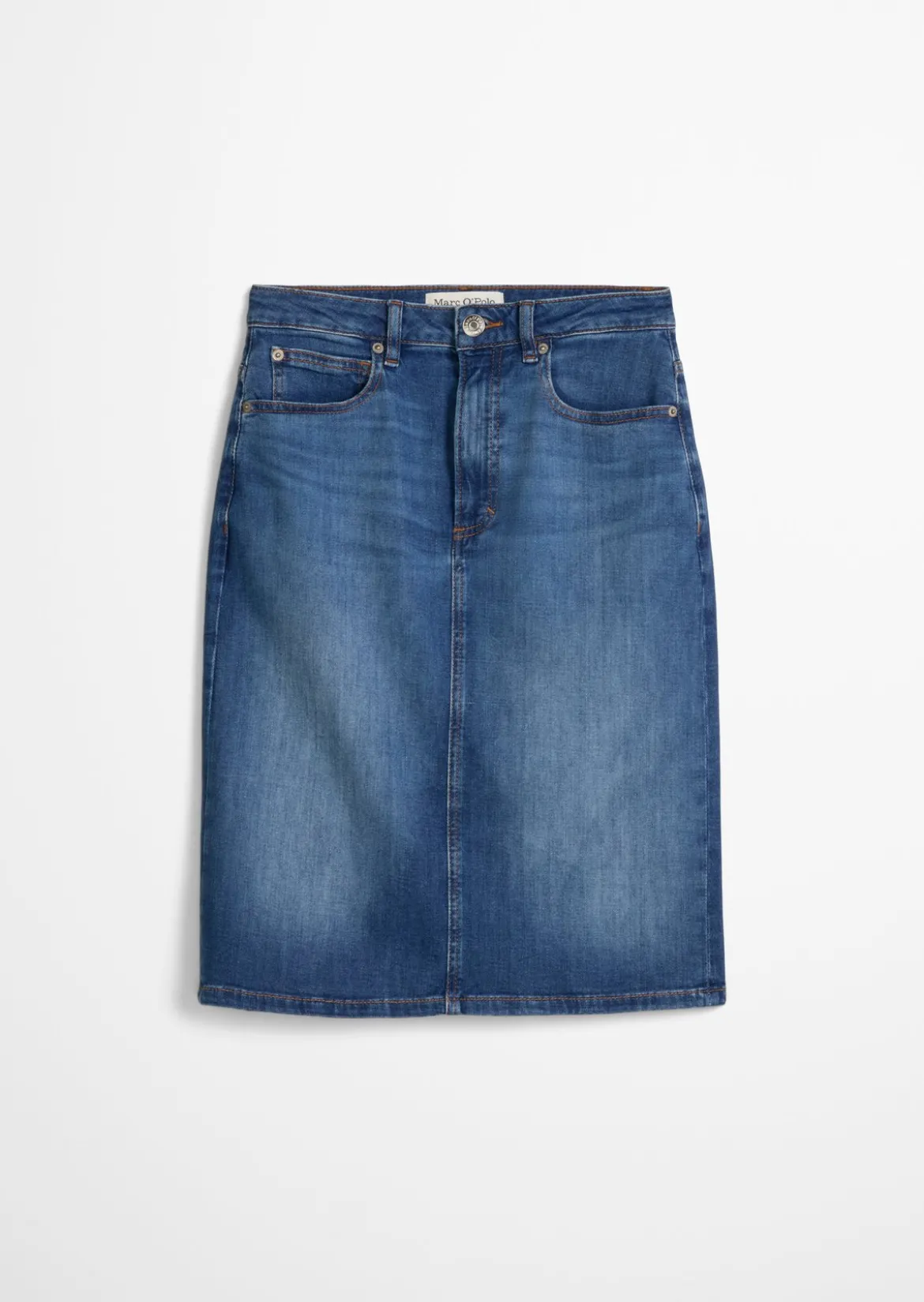 Jeansrock regular aus Organic Cotton-Stretch