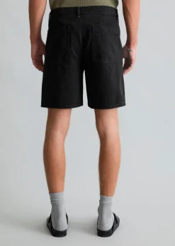 Jeansshorts aus Bio-Baumwolle und Lyocell