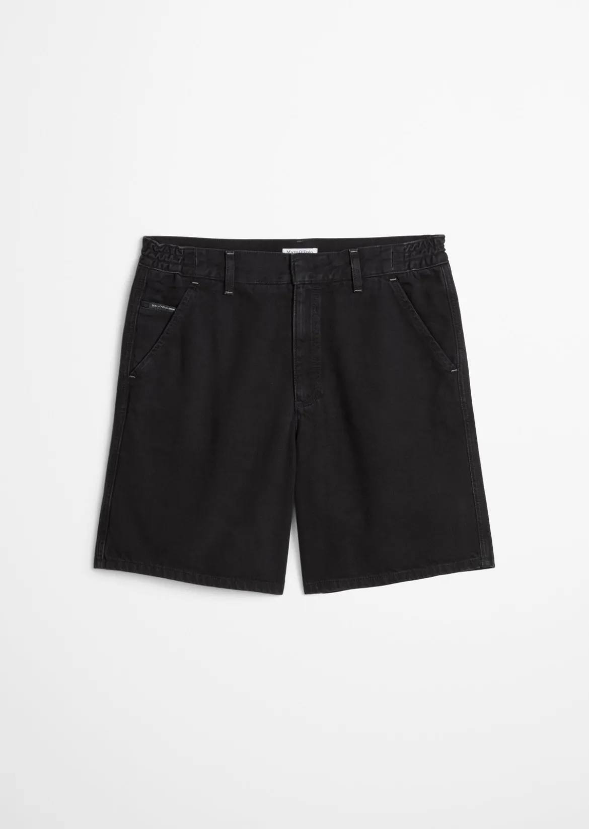 Jeansshorts aus Bio-Baumwolle und Lyocell