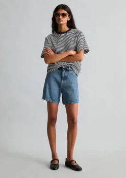 Jeansshorts Model Filda relaxed aus Rigid Denim