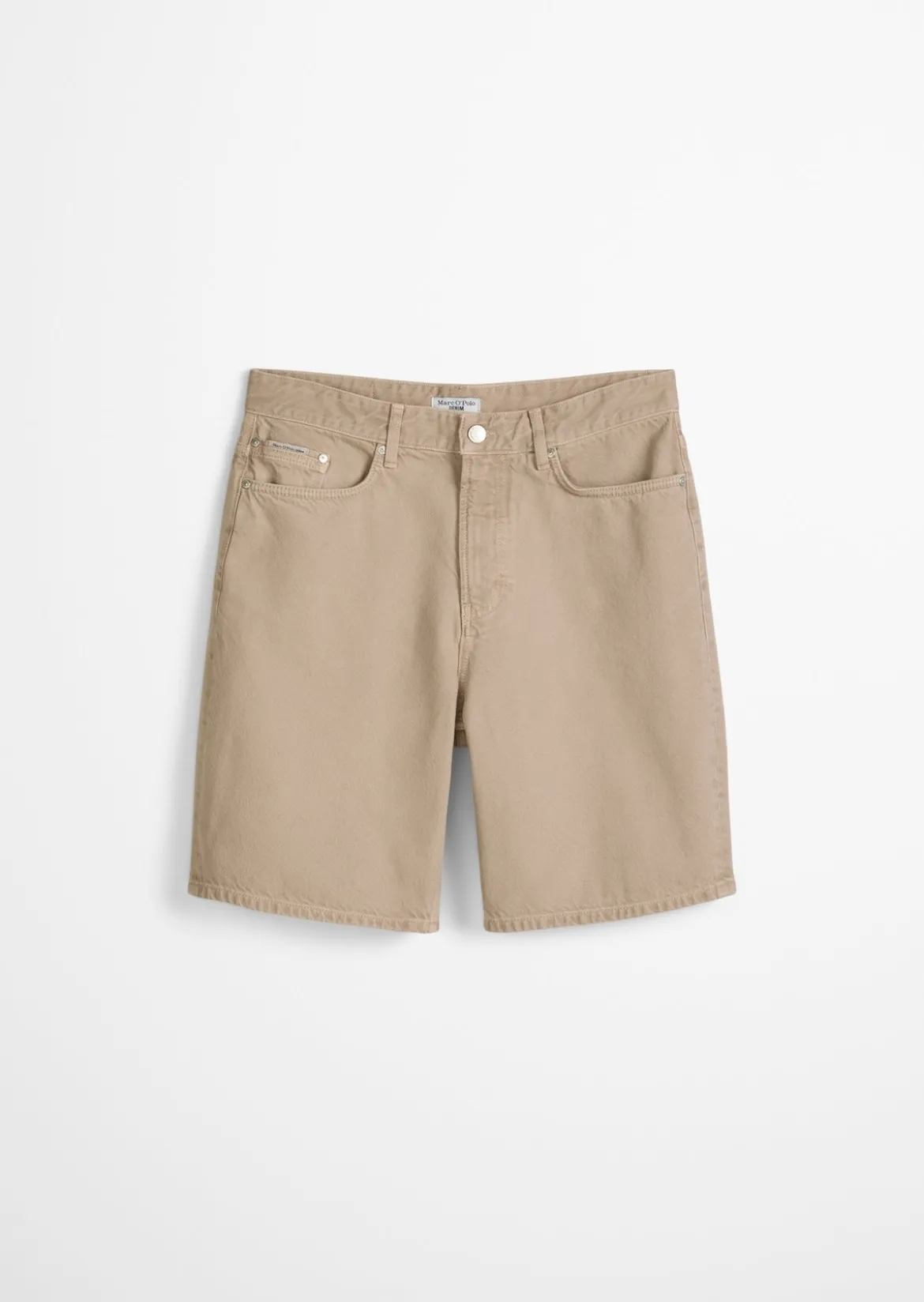 Jeansshorts Model Kalle relaxed aus robustem Bio-Baumwoll-Denim