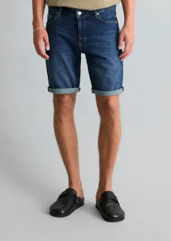 Jeans-Shorts Model Mats tapered aus Bio-Baumwoll-Mix