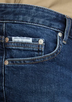 Jeans-Shorts Model Mats tapered aus Bio-Baumwoll-Mix