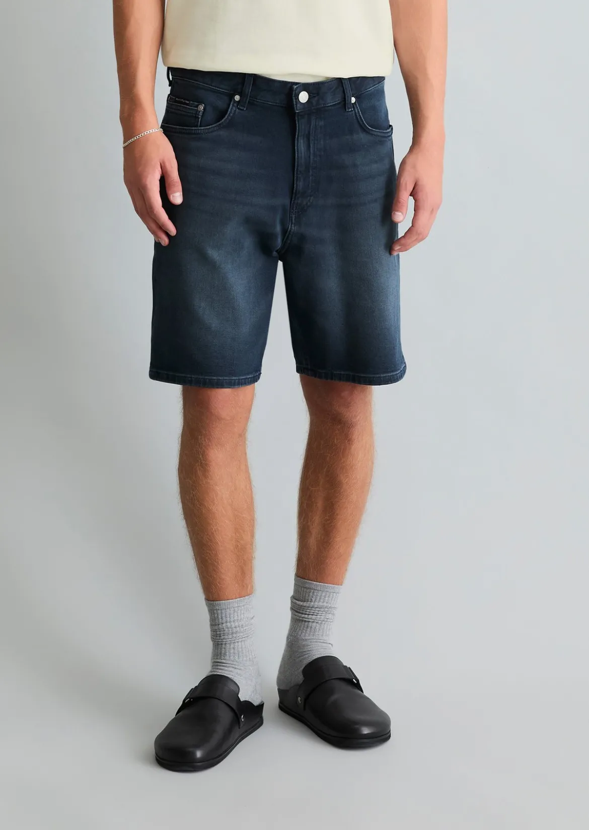 Jeansshorts Model Olaf regular aus Bio-Baumwoll-Mix