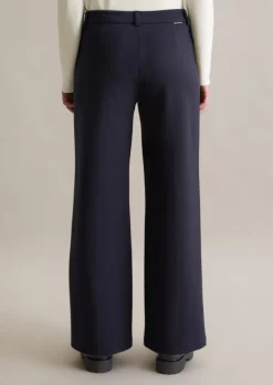 Jersey Straight Leg Pants aus kompakter Interlock-Qualität