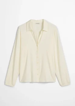 Jerseybluse loose aus LENZING™ ECOVERO™