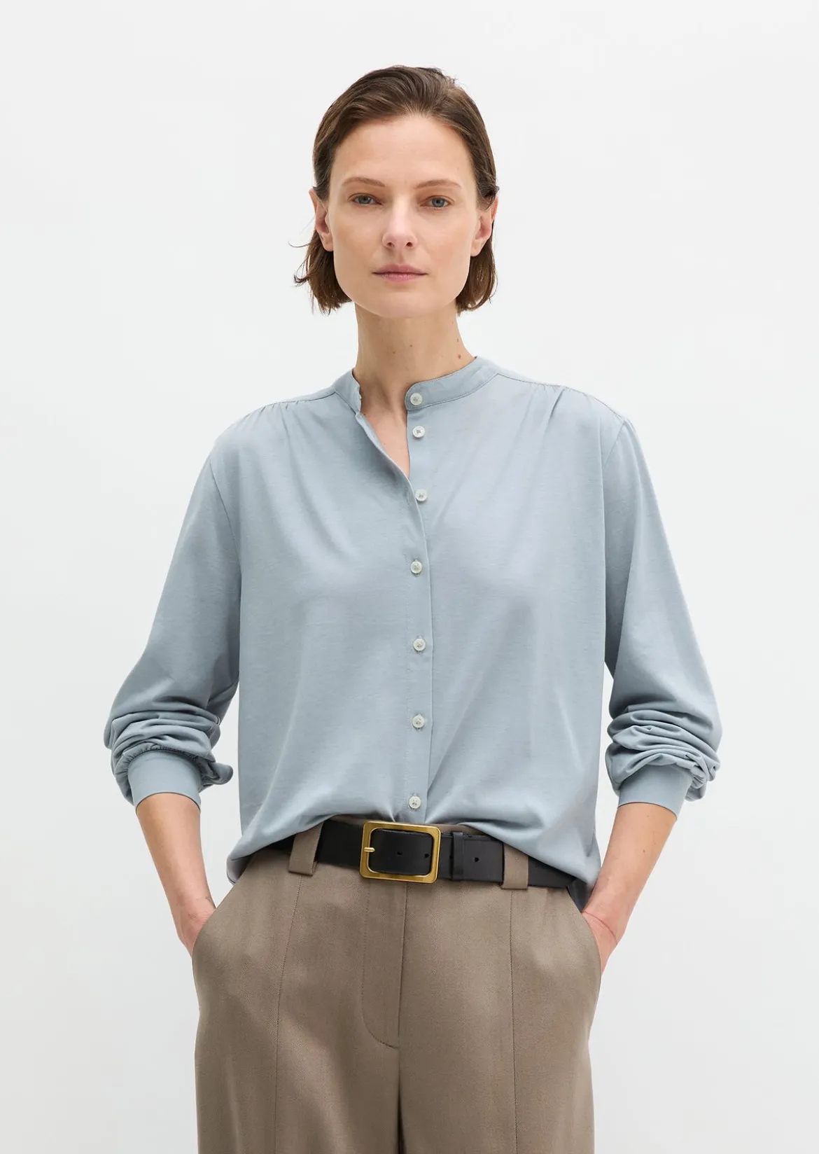 Jerseybluse loose aus TENCEL™ Modal