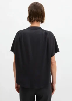 Jerseybluse regular aus LENZING™ ECOVERO™
