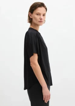 Jerseybluse regular aus LENZING™ ECOVERO™