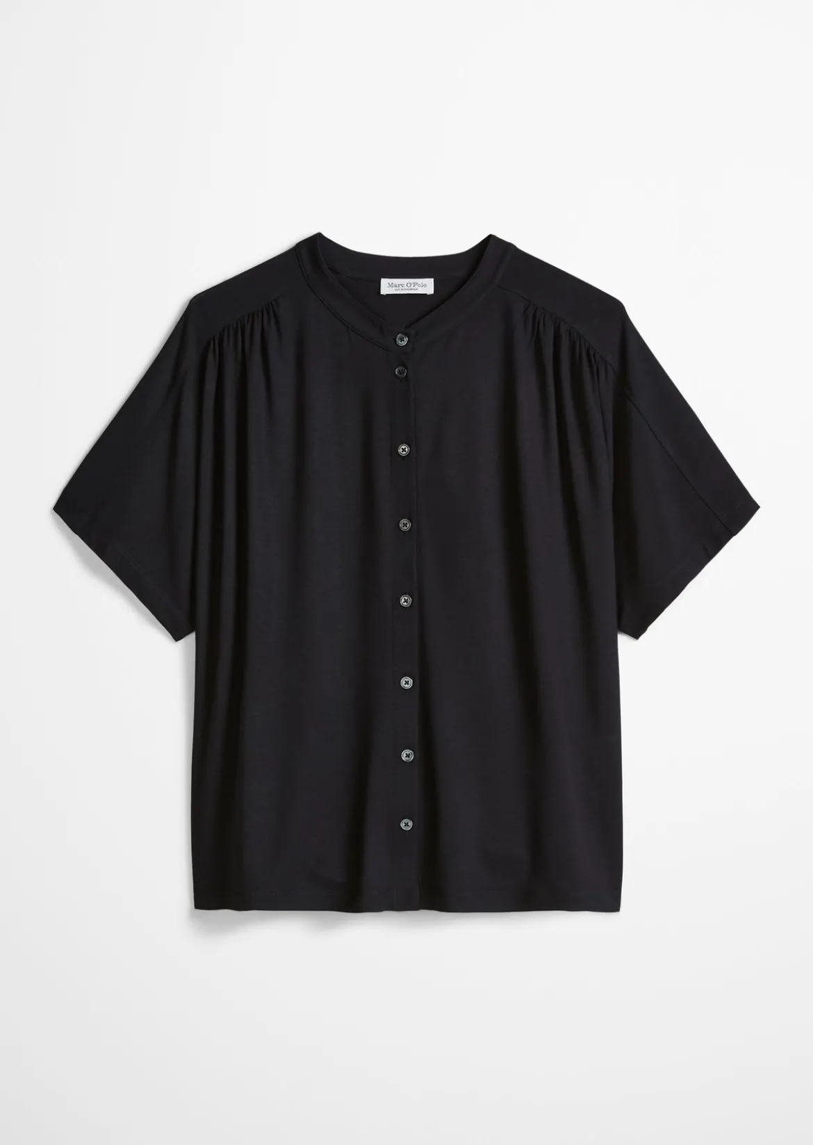 Jerseybluse regular aus LENZING™ ECOVERO™