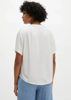 Jerseybluse regular aus LENZING™ ECOVERO™