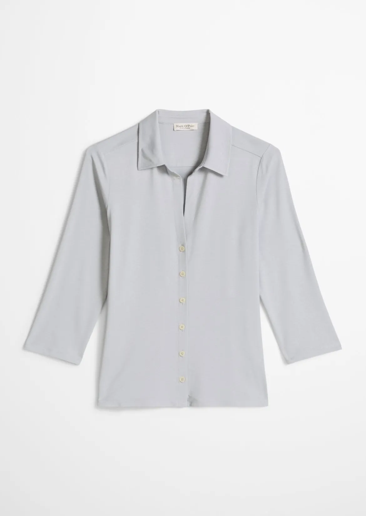 Jersey-Bluse regular aus LENZING™ ECOVERO™
