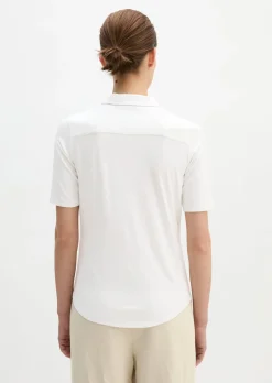 Jerseybluse regular aus LENZING™ ECOVERO™