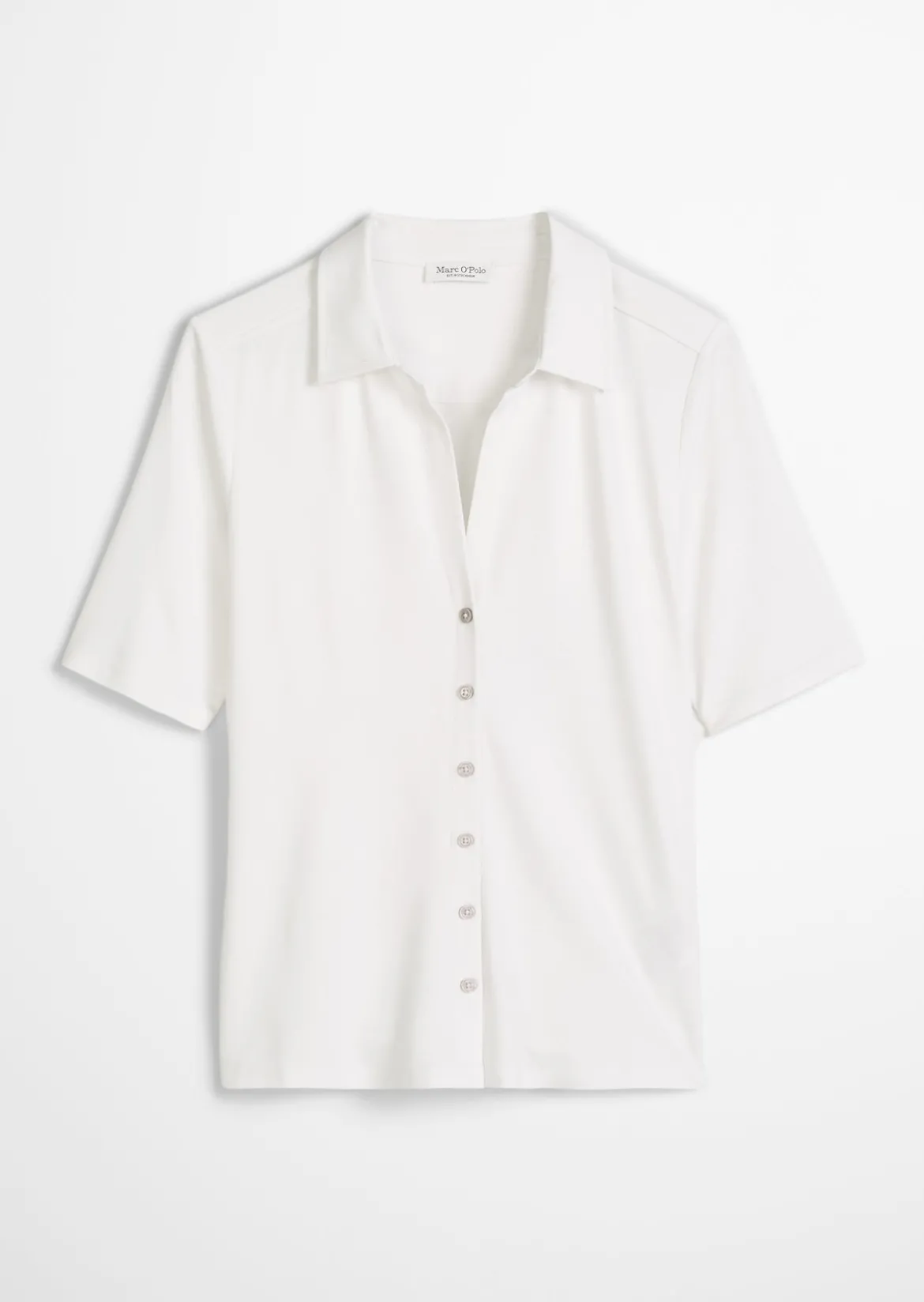 Jerseybluse regular aus LENZING™ ECOVERO™