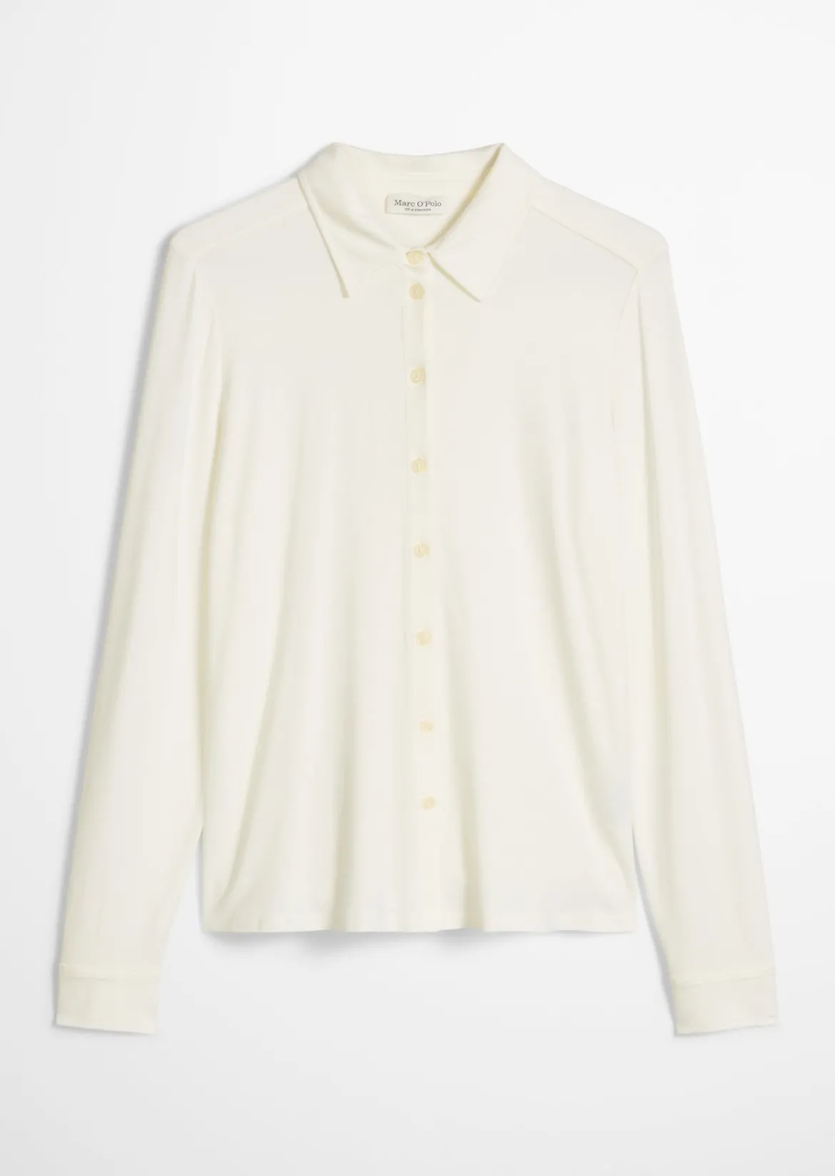 Jersey-Bluse regular aus LENZING™ ECOVERO™