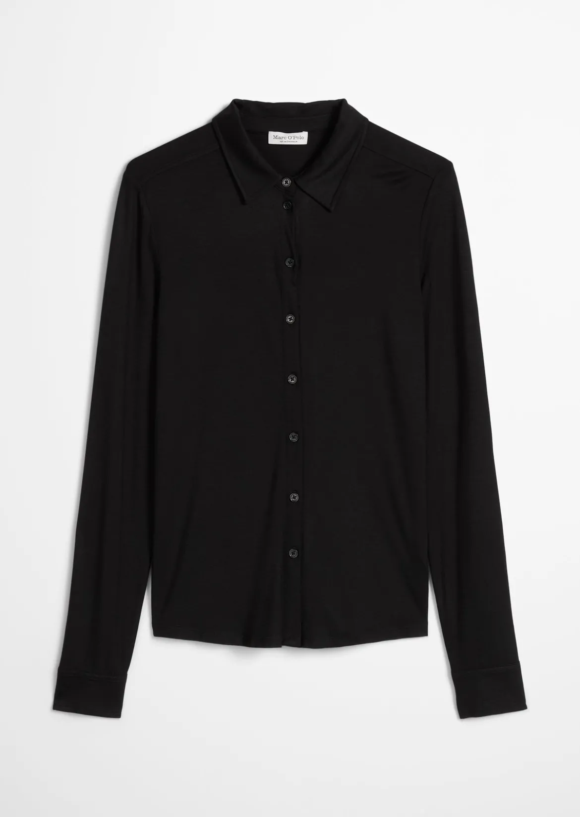 Jersey-Bluse regular aus LENZING™ ECOVERO™