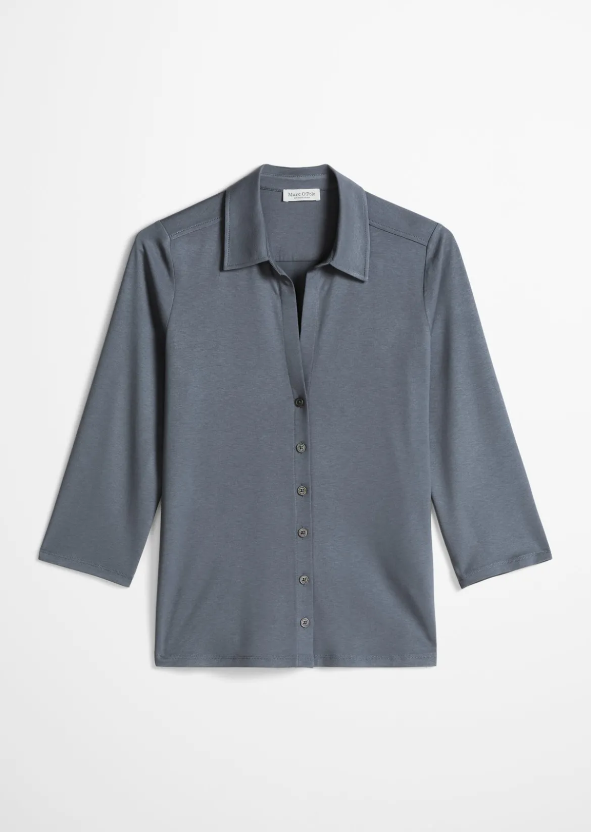 Jersey-Bluse regular aus LENZING™ ECOVERO™