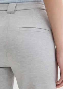 Jerseyhose Model Malin slim aus weichem Interlock-Jersey