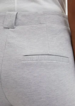 Jerseyhose Model Margo wide aus weichem Interlock-Jersey