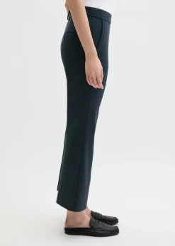 Jerseyhose Model Marthe flared aus Viskose-Stretch