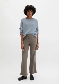 Jerseyhose Model Marthe flared aus Viskose-Stretch